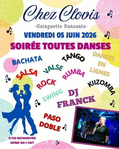 SOIREE TOUTES DANSES MODERNES
