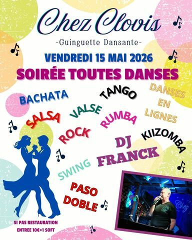 SOIREE TOUTES DANSES MODERNES